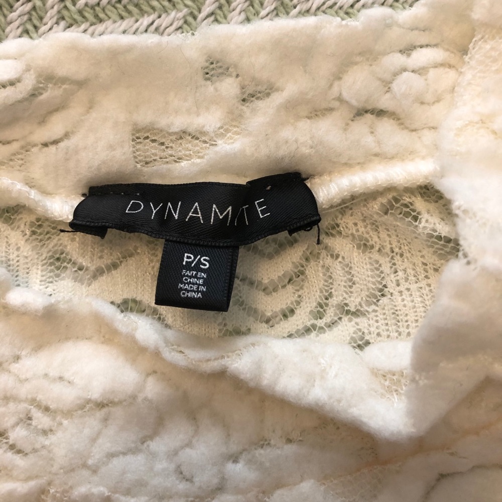 Dynamite Lace Top - Picture 2 of 3